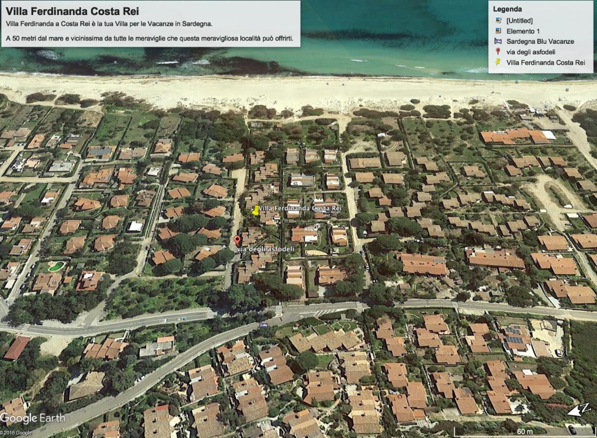 Villa Ferdinanda Costa Rei, Sardegna Ngoại thất bức ảnh