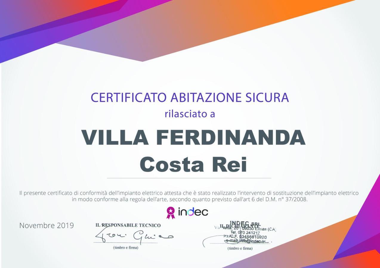 Villa Ferdinanda Costa Rei, Sardegna Ngoại thất bức ảnh